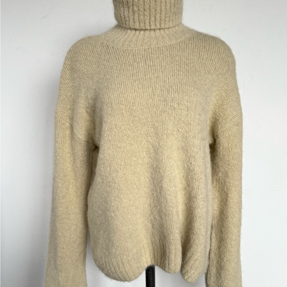 ANINE Bing Denver cream alpaca sweater size S - Picture 9 of 9
